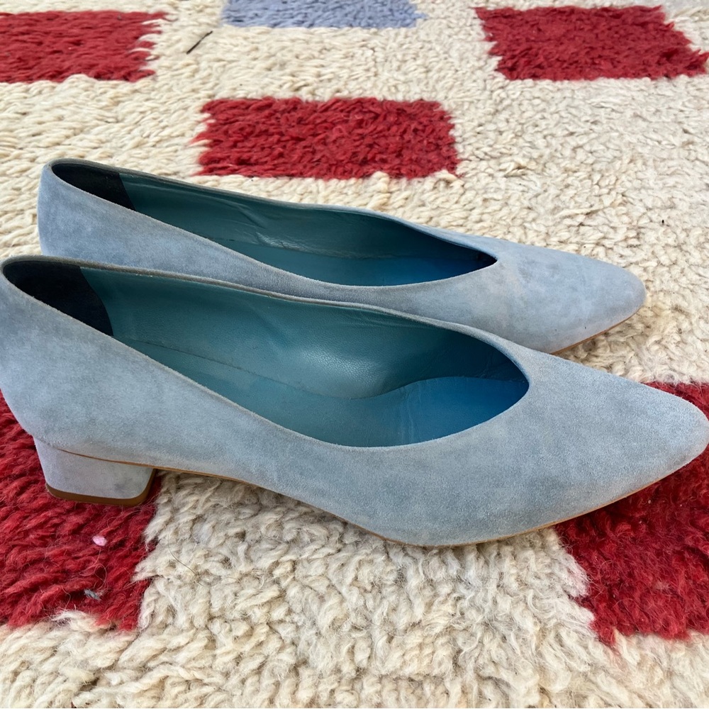 Everlane Women's Heels in Light Blue - Picture 2 of 6